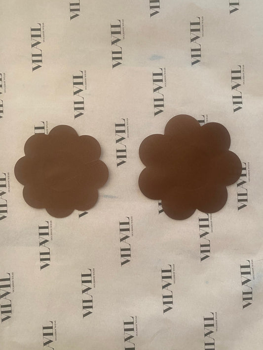 Nipple Petals - Deep Tan
