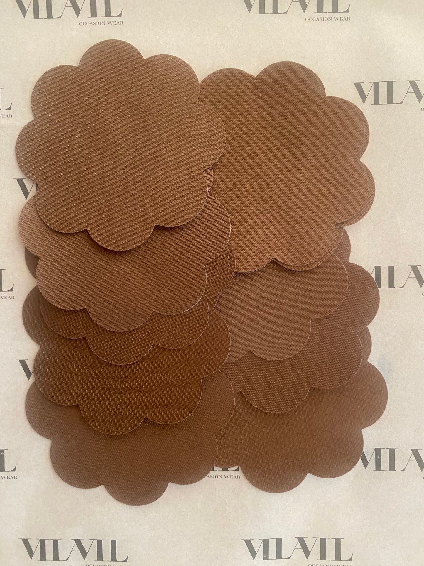 Nipple Petals - Deep Tan