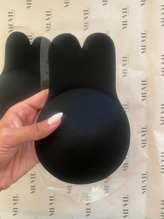 Bunny Lift Adhesive Bra - Black