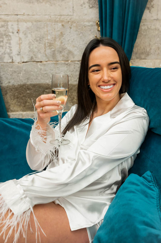 Feather Pyjamas Short Set