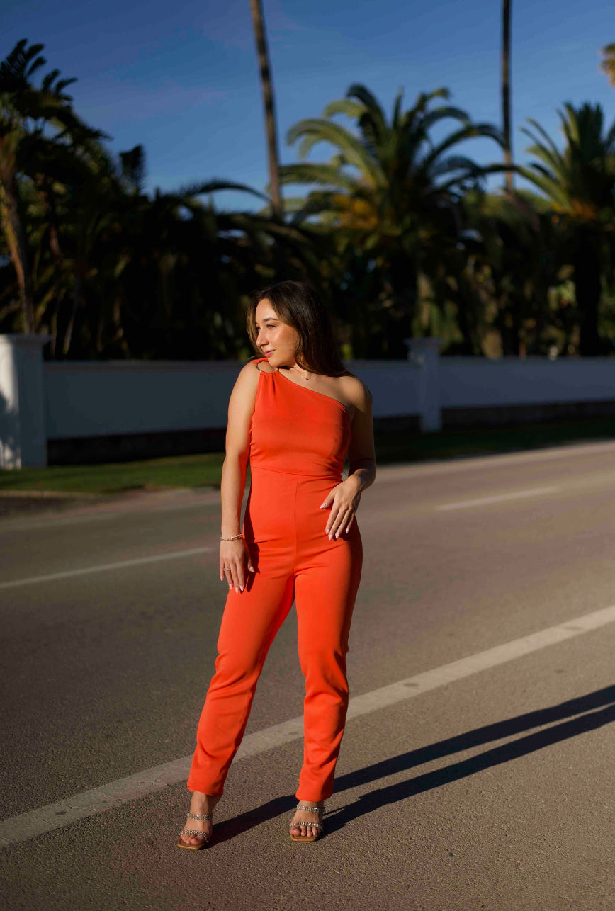 Orange jumpsuit outlet outfit